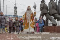 Визит Деда Мороза в Нижний Новгород