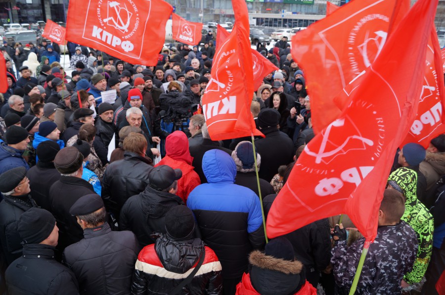 Более 300 человек приняли участие в пикете против системы Платон в Нижнем Новгороде 20 ноября