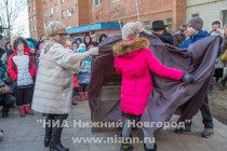 Открытие памятника персонажу сказки Максима Горького Воробьишке в Нижнем Новгороде