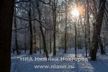 Туманный день в Нижнем Новгороде