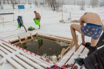 Нижегородцы отметили Крещение купанием в водоемах города