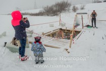 Нижегородцы отметили Крещение купанием в водоемах города
