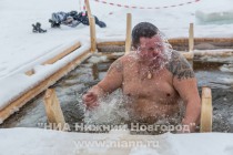 Нижегородцы отметили Крещение купанием в водоемах города