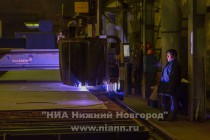 Корпусо-обрабатывающий цех завода Красное Сормово