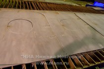 Корпусо-обрабатывающий цех завода Красное Сормово