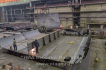 Сборочно-сварочный цех завода Красное Сормово