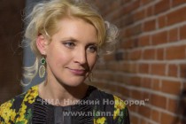 Модный показ коллекции нижегородского дизайнера Ольги Рыхловой в Арсенале