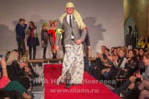 Модный показ коллекции нижегородского дизайнера Ольги Рыхловой в Арсенале