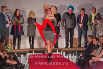 Модный показ коллекции нижегородского дизайнера Ольги Рыхловой в Арсенале