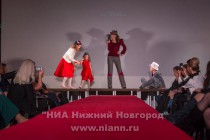 Модный показ коллекции нижегородского дизайнера Ольги Рыхловой в Арсенале