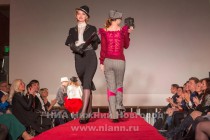 Модный показ коллекции нижегородского дизайнера Ольги Рыхловой в Арсенале