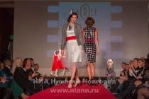 Модный показ коллекции нижегородского дизайнера Ольги Рыхловой в Арсенале
