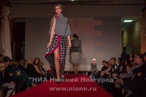 Модный показ коллекции нижегородского дизайнера Ольги Рыхловой в Арсенале