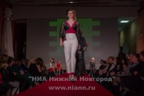 Модный показ коллекции нижегородского дизайнера Ольги Рыхловой в Арсенале