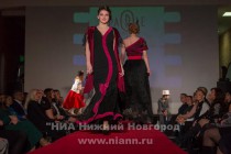 Модный показ коллекции нижегородского дизайнера Ольги Рыхловой в Арсенале