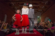 Модный показ коллекции нижегородского дизайнера Ольги Рыхловой в Арсенале