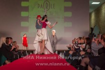 Модный показ коллекции нижегородского дизайнера Ольги Рыхловой в Арсенале