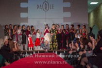 Модный показ коллекции нижегородского дизайнера Ольги Рыхловой в Арсенале