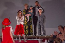 Модный показ коллекции нижегородского дизайнера Ольги Рыхловой в Арсенале