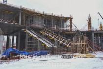 Ход строительства стадиона в Нижнем Новгороде к Чемпионату мира по футболу в 2018 году