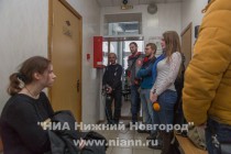 Журналистов в зал не пустили