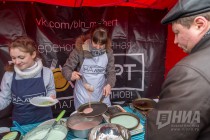 Масленичные гуляния прошли в Нижнем Новгороде