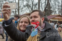 Масленичные гуляния прошли в Нижнем Новгороде