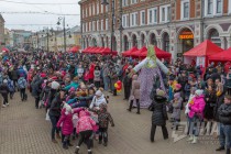 Масленичные гуляния прошли в Нижнем Новгороде
