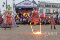 Масленичные гуляния прошли в Нижнем Новгороде