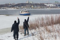 Тактико-специальные учения с аварийно-спасательным отрядом Нижегородской области спасателей в преддверии паводка