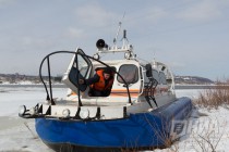 Тактико-специальные учения с аварийно-спасательным отрядом Нижегородской области спасателей в преддверии паводка