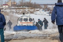 Тактико-специальные учения с аварийно-спасательным отрядом Нижегородской области спасателей в преддверии паводка