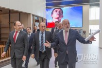 Президент России Владимир Путин осмотрел новый терминал аэропорта Нижний Новгород