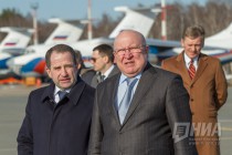 Президент России Владимир Путин осмотрел новый терминал аэропорта Нижний Новгород