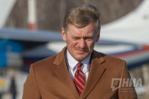 Президент России Владимир Путин осмотрел новый терминал аэропорта Нижний Новгород