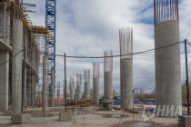 В апреле начнутся поставки необходимых элементов для начала одного из самых важных этапов работ - монтажа металлоконструкций кровли