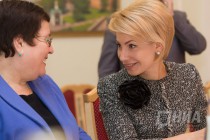 Ирина Тарасова и Наталья Суханова (слева направо)