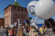 Нижний Новгород принял участие во всероссийском флешмобе Подними голову