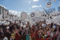 Нижний Новгород принял участие во всероссийском флешмобе Подними голову