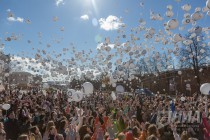 Нижний Новгород принял участие во всероссийском флешмобе Подними голову