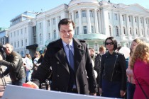 Нижний Новгород принял участие во всероссийском флешмобе Подними голову