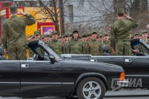Первая в этом году репетиция Парада Победы прошла в Нижнем Новгороде на площади Минина и Пожарского