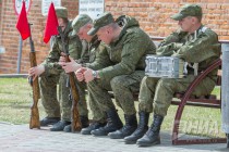 Первая в этом году репетиция Парада Победы прошла в Нижнем Новгороде на площади Минина и Пожарского