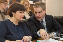 Начальник юридического управления гордуы Нижнего Новгорода Ирина Маслова и депутат гордумы Владимир Панов