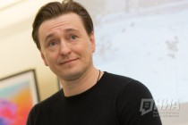 Творческая встреча с Народным артистом РФ Сергеем Безруковым в нижегородской областной детской библиотеке