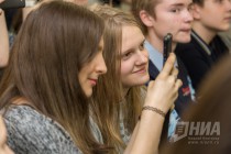 Творческая встреча с Народным артистом РФ Сергеем Безруковым в нижегородской областной детской библиотеке