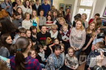 Творческая встреча с Народным артистом РФ Сергеем Безруковым в нижегородской областной детской библиотеке