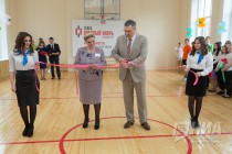 Торжественное открытие обновленного спортивного зала школы N109 Канавинского района Нижнего Новгорода