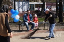 Открытие городского фонтана на пл. Минина и Пожарского