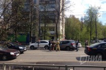 Шесть транспортных средств столкнулись на ул. Белинского в Нижнем Новгороде днем 5 мая